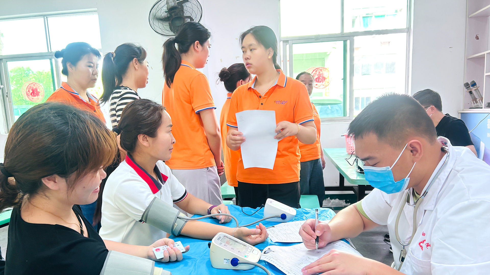 關(guān)愛(ài)員工健康 護(hù)航幸福未來(lái) 卡立方集團(tuán)RFID智能卡工廠開(kāi)展2025年員工健康體檢活動(dòng)